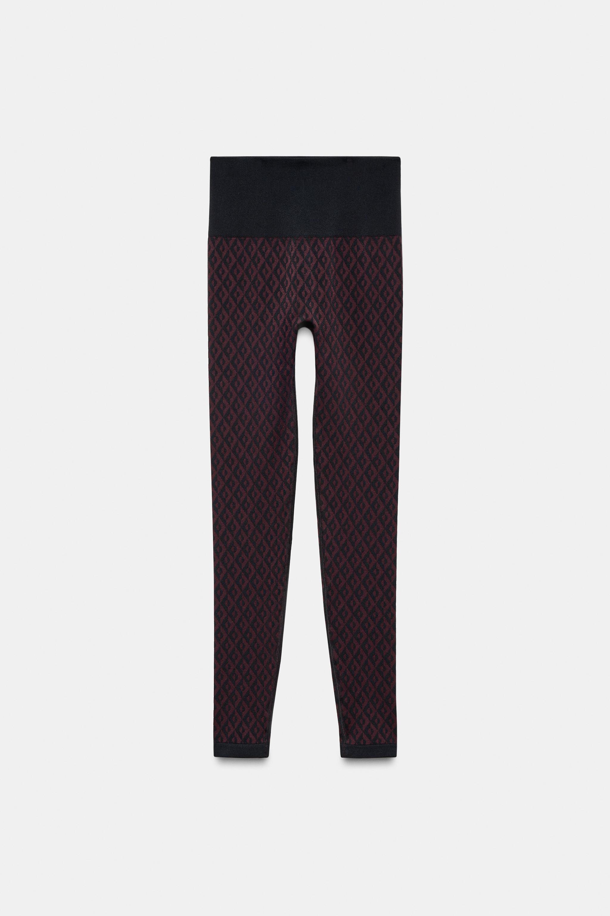 JACQUARD SEAMLESS SKI COLLECTION LEGGINGS